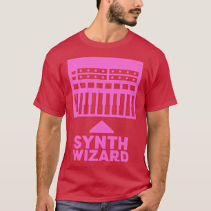 Synthesizer Music Producer i Synth Wizard T Shirt