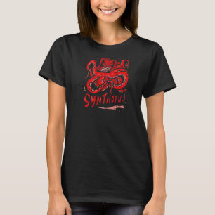 Synthesizer Octopus Analog Dj Nerd Producer Daw Sy T Shirt
