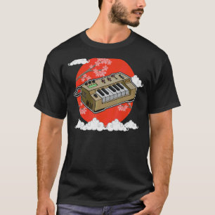 Synthesizer Synth Tangentbord Electronic Musician  T Shirt