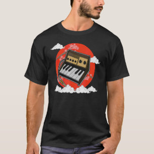 Synthesizer Synth Tangentbord Electronic Musician T Shirt