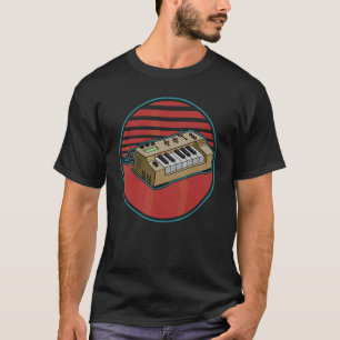 Synthesizer Synth Tangentbord Electronic Musician T Shirt