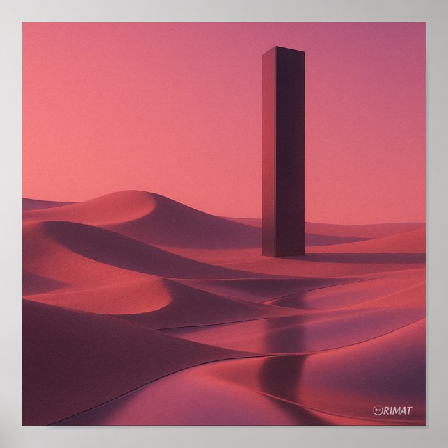 Synthetic Dunes Poster (Framsidan)