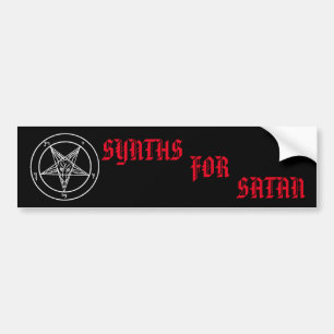Synths för den Satan klistermärken
