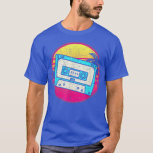 Synthwave 80s Music Älskare Retro Cassette Vaporwa T Shirt