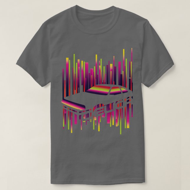 Synthwave Celica T Shirt (Design framsida)
