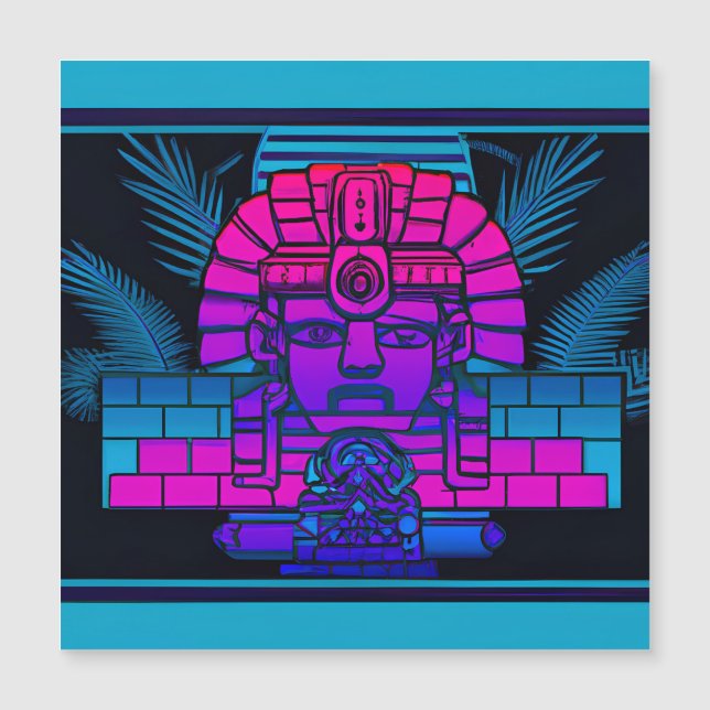 Synthwave Farao (Framsida)
