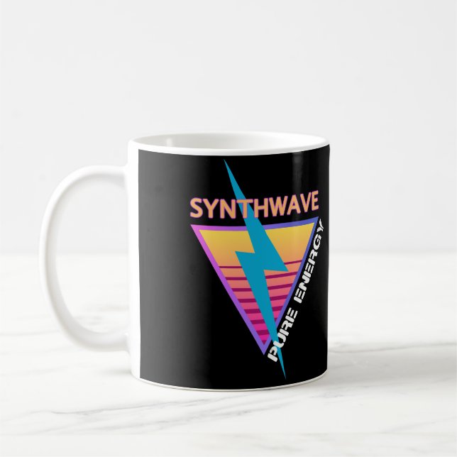 Synthwave Kaffemugg (Vänster)