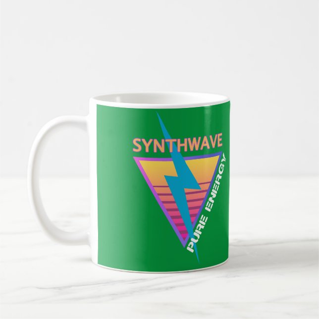 Synthwave Kaffemugg (Vänster)