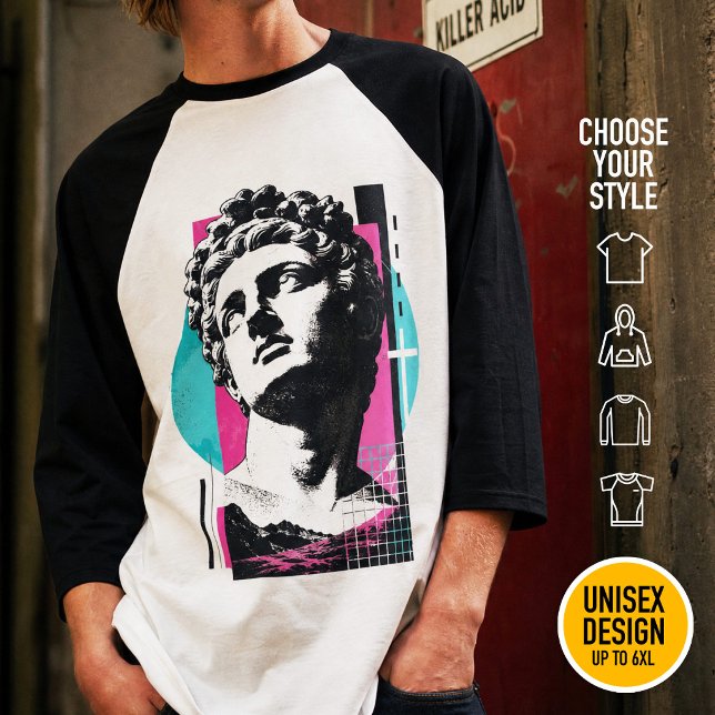 Synthwave Kolosserbrevet Modern Kristendom Retro R T Shirt (Heavyweight Streetwear Christian T-Shirts & available oversize 3XL, 4XL, 5XL, 6XL. Choose your style)