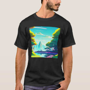 Synthwave outrun retrowave futuresynth sci fi 21 t shirt