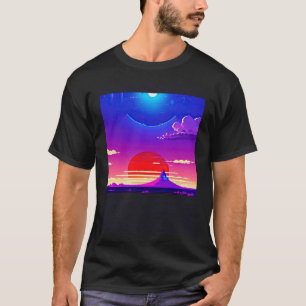 Synthwave outrun retrowave futuresynth sci fi 30 t shirt