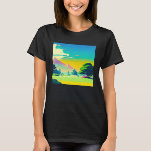 Synthwave outrun retrowave futuresynth sci fi 45 t shirt