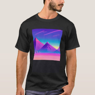 Synthwave outrun retrowave futuresynth sci fi 78 t shirt