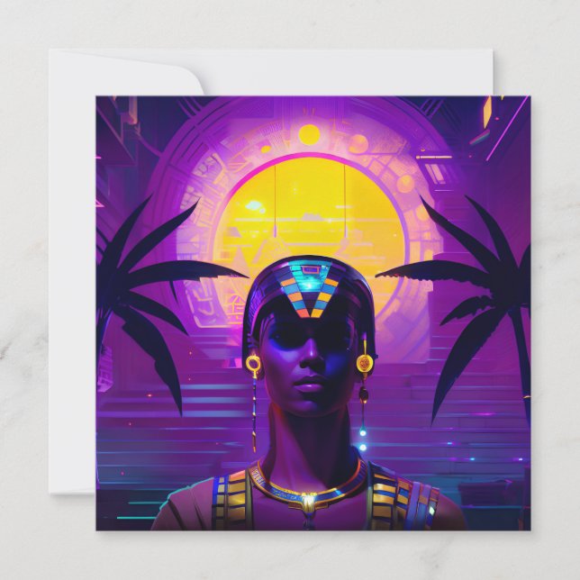 Synthwave Pharaoh (Framsida)