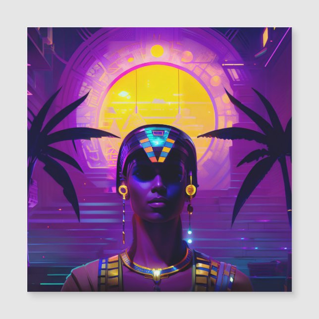 Synthwave Pharaoh (Framsida)