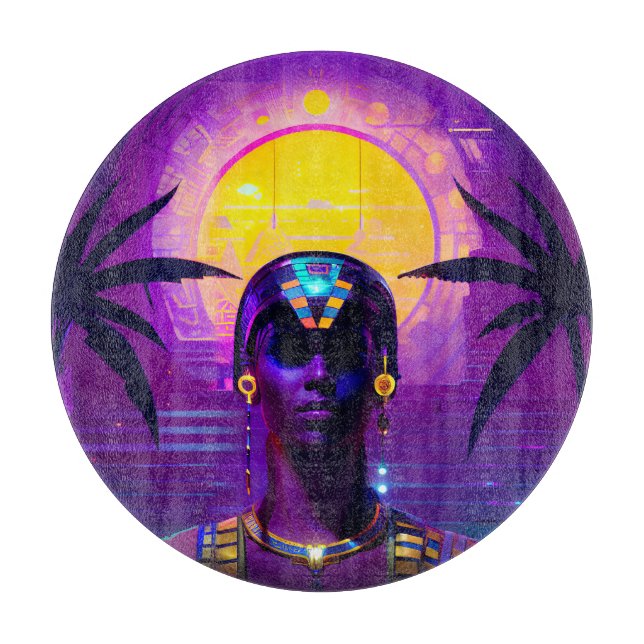 Synthwave Pharaoh (Framsidan)