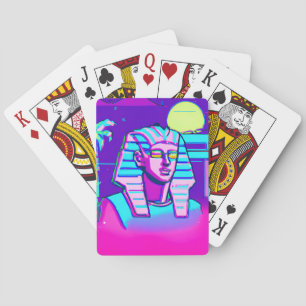 Synthwave Pharaoh Casinokort