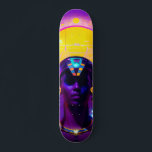 Synthwave Pharaoh Mini Skateboard Bräda 18,5 Cm<br><div class="desc">Artwork by Brady Arnold</div>