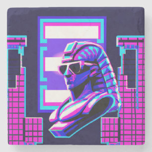 Synthwave Pharaoh Stenunderlägg