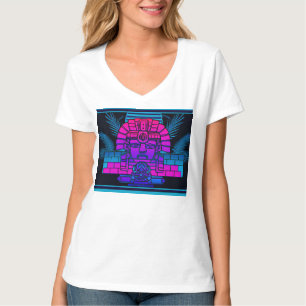 Synthwave Pharaoh T Shirt