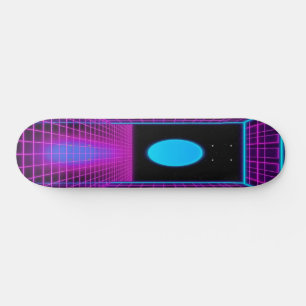 Synthwave Shred Edition 1 Mini Skateboard Bräda 18,5 Cm