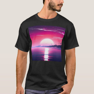 Synthwave Sunset T Shirt