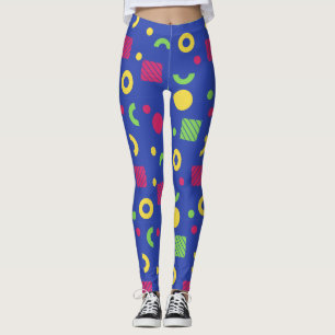 Synthwave/Vaporwave Stil Yoga Leggings