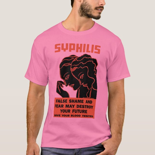 SyphilisT-tröja T Shirt (Framsida)
