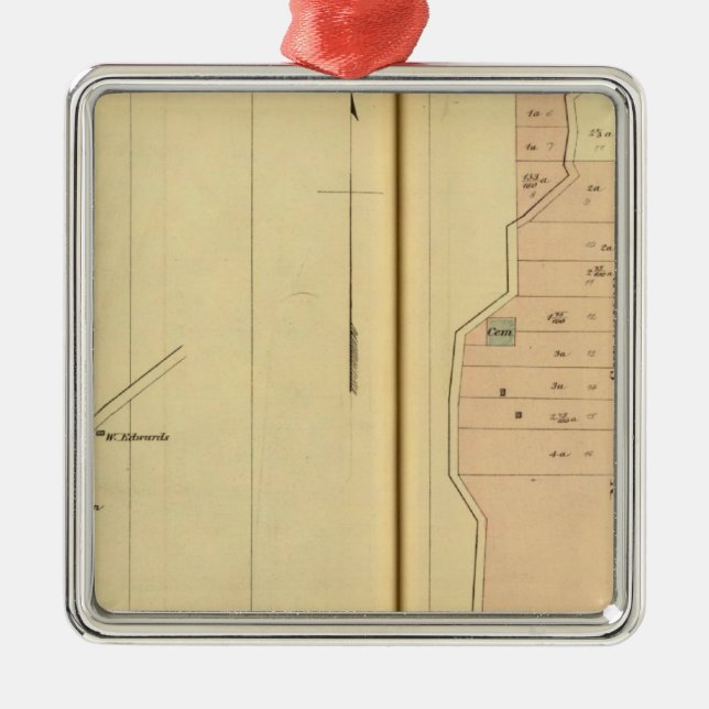 Syracuse med Carletonville Julgransprydnad Metall (Framsidan)