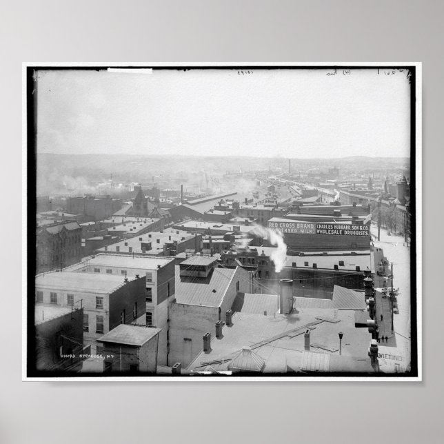 Syracuse, N.Y. c1900 Poster (Framsidan)