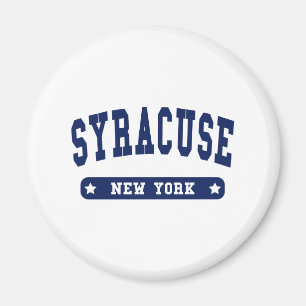 Syracuse New York College Stil T-skjortor Magnet