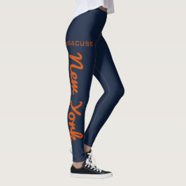 Syracuse New York damasker Leggings