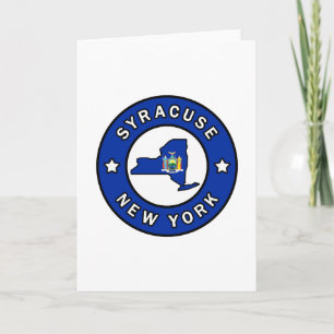 Syracuse New York Kort