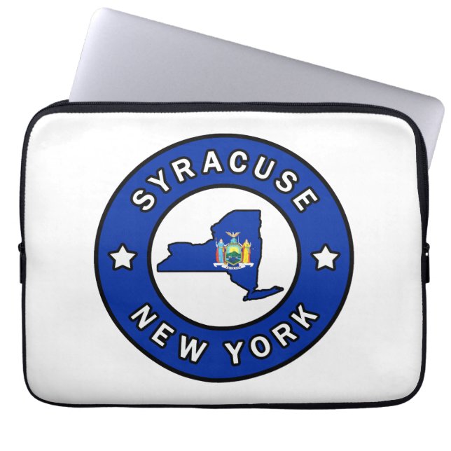 Syracuse New York Laptop Fodral (Framsidan)