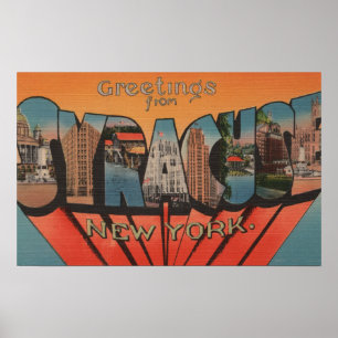 Syracuse, New York - Stora Brev Scenes 2 Poster