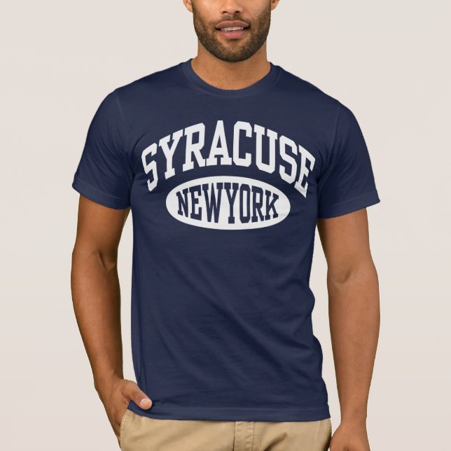 Syracuse New York T Shirt (Framsida)