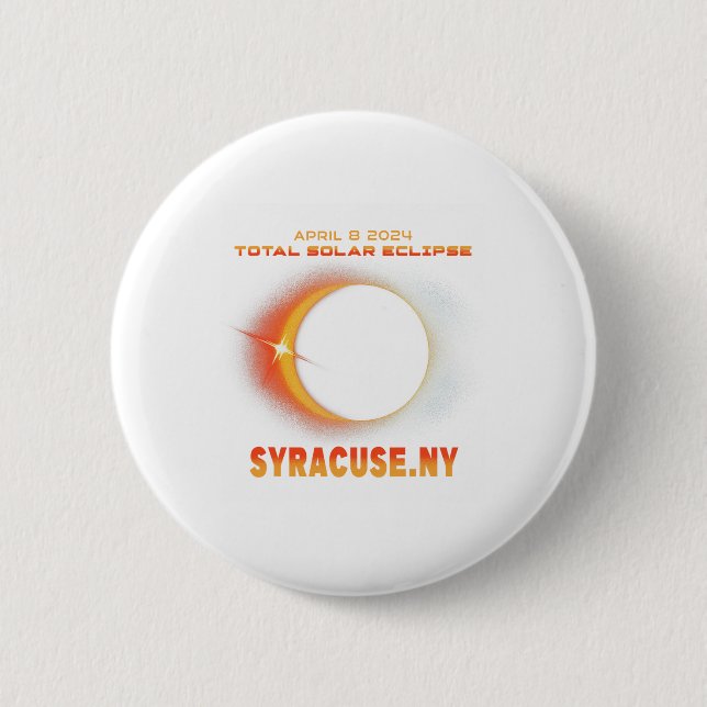 Syracuse New York Total Solar Eclipse 2024 1 Knapp (Framsida)