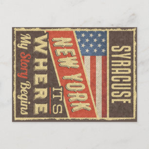 Syracuse New York Vykort