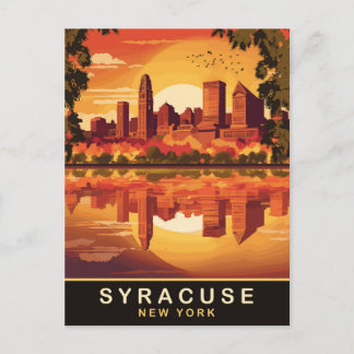 Syracuse, NY delstat, Resa Vykort