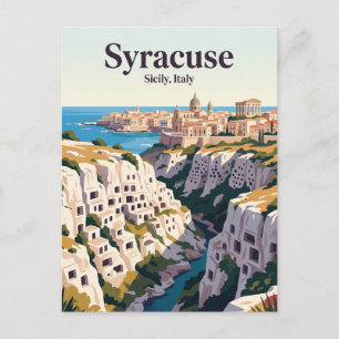 Syracuse och Pantalicas klippnekropol Vykort