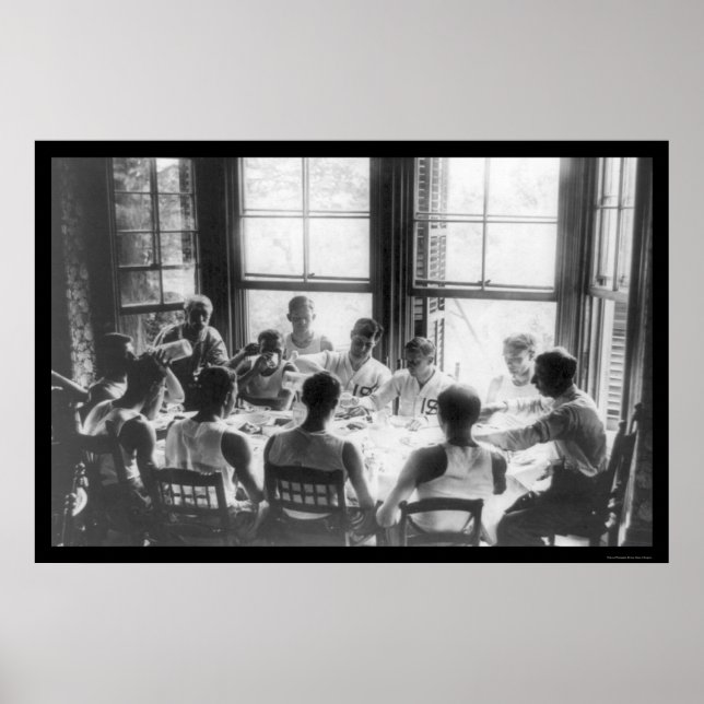 Syracuse Rending Middag 1908 Poster (Framsidan)