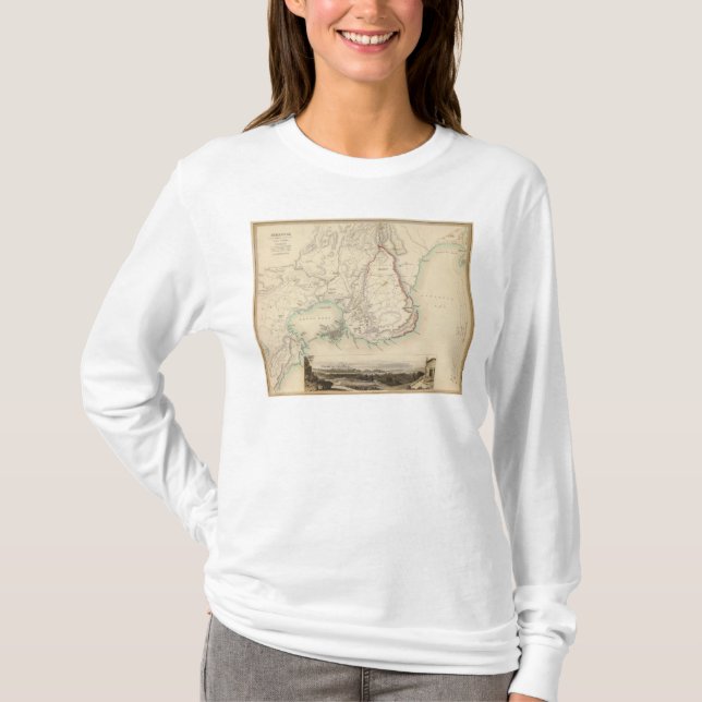 Syracuse & resterande vestiges av dess fem städer tee (Framsida)