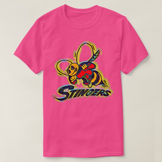 Syracuse Stingers Lacrosse T Shirt (Design framsida)