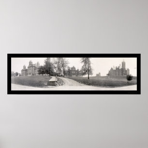 Syracuse Universiteten NY Photo 1909 Poster