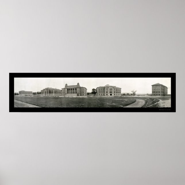 Syracuse Universiteten Photo 1908 Poster (Framsidan)