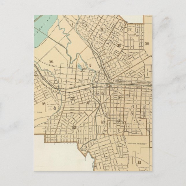 Syracuse Vykort (Framsida)