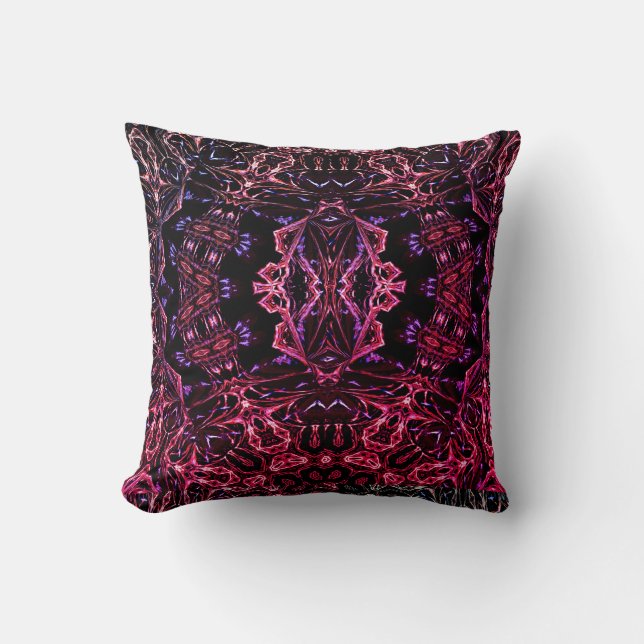 Syrd Dreams Fractal Dimension Throw Cushion Kudde (Framsida)
