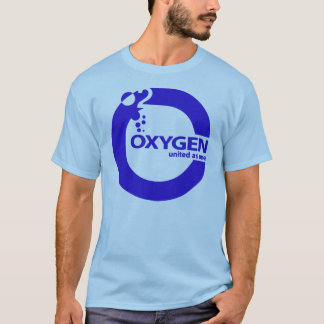 Syreblåttlogotyp T Shirt