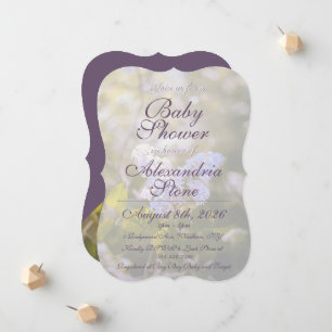Syren Baby Shower Inbjudan