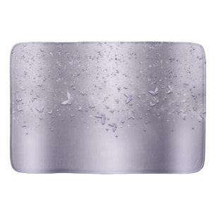 Syren Glitter Glans Gnistra Fladdra Fjäril Badrumsmatta